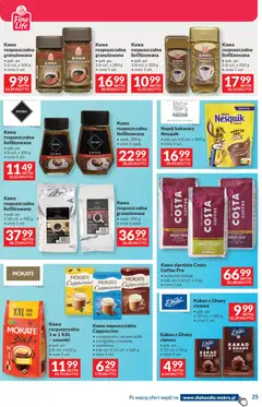 Pogląd oferty "Makro Gazetka - Dystrybucja do sklepów" - ważna od 27.12.2025 | Strona: 25 | Produkty: Kawa rozpuszczalna, Cappuccino, Kawa, Czekolada