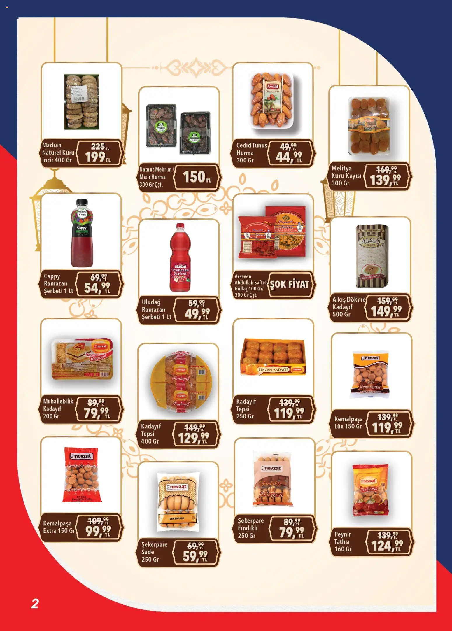 Kim Market Katalog - Ege Insert - 02.03.2026 tarihinden itibaren geçerlidir | Sayfa: 2 | Ürünler: Peynir, Kayısı, Hurma, Mısır