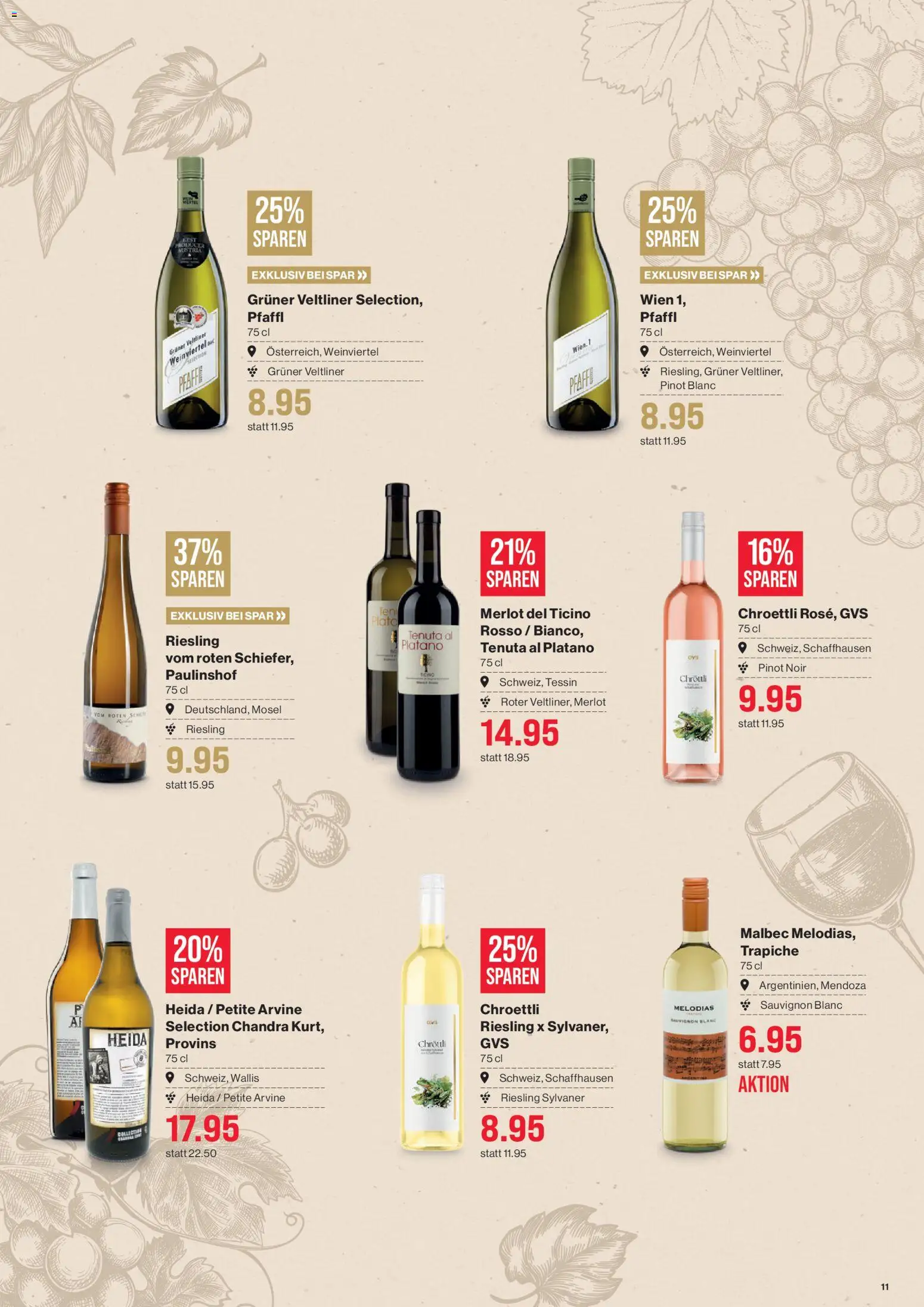 SPAR aktionen – gültig ab 30.04.2026 | Seite: 11 | Produkte: Merlot