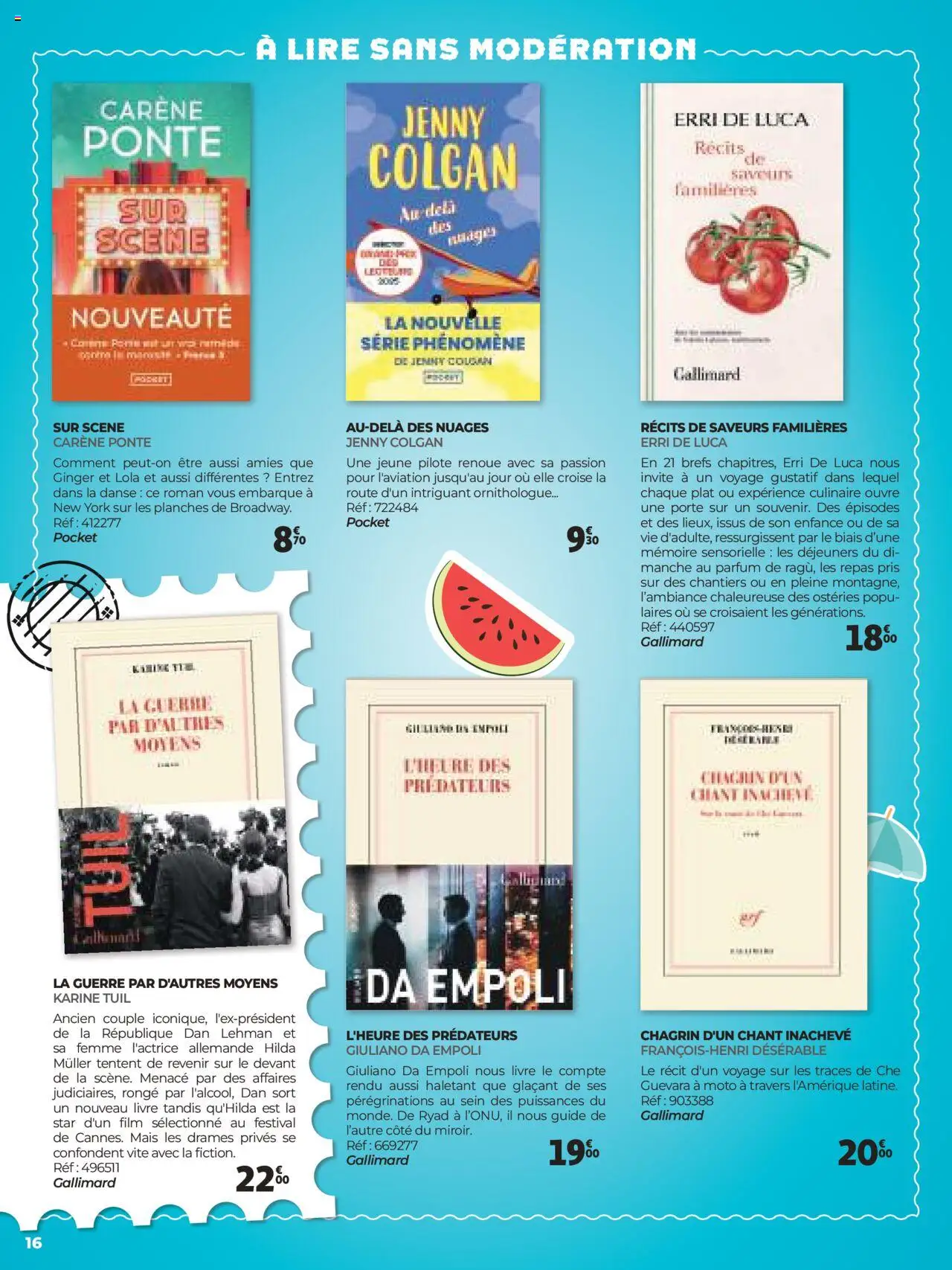  | Page: 16 | Produits: Parfum, Mais, Porte, Livre
