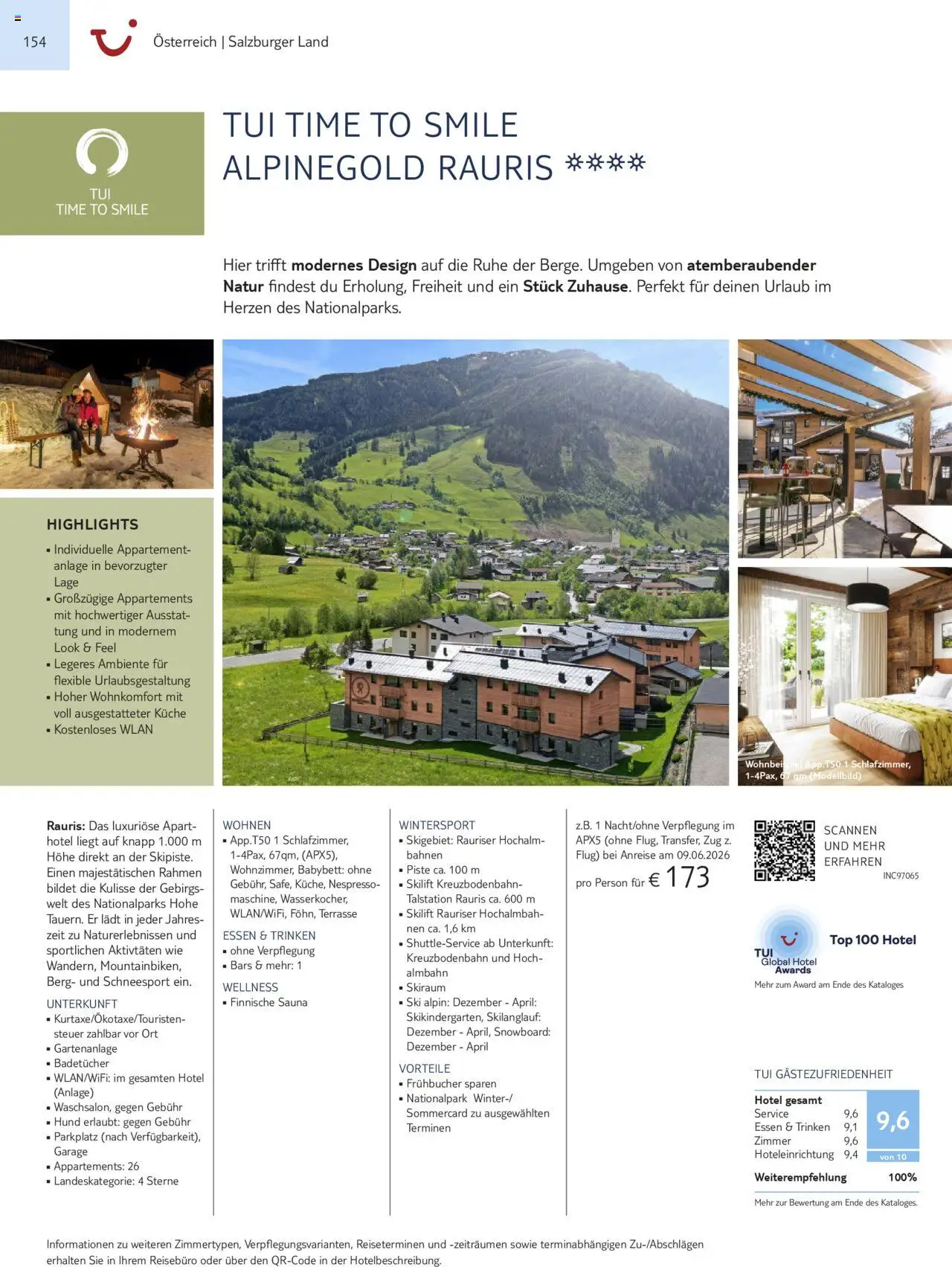 Aida - Urlaub mit eigener Anreise  – gültig ab 01.11.2025 | Seite: 154 | Produkte: Top, Babybett, Küche, Snowboard