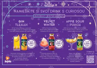 CBA Verex leták platný od 01.12.2025 | Strana: 4 | Produkty: Džús, Jablká, Kofola, Gin