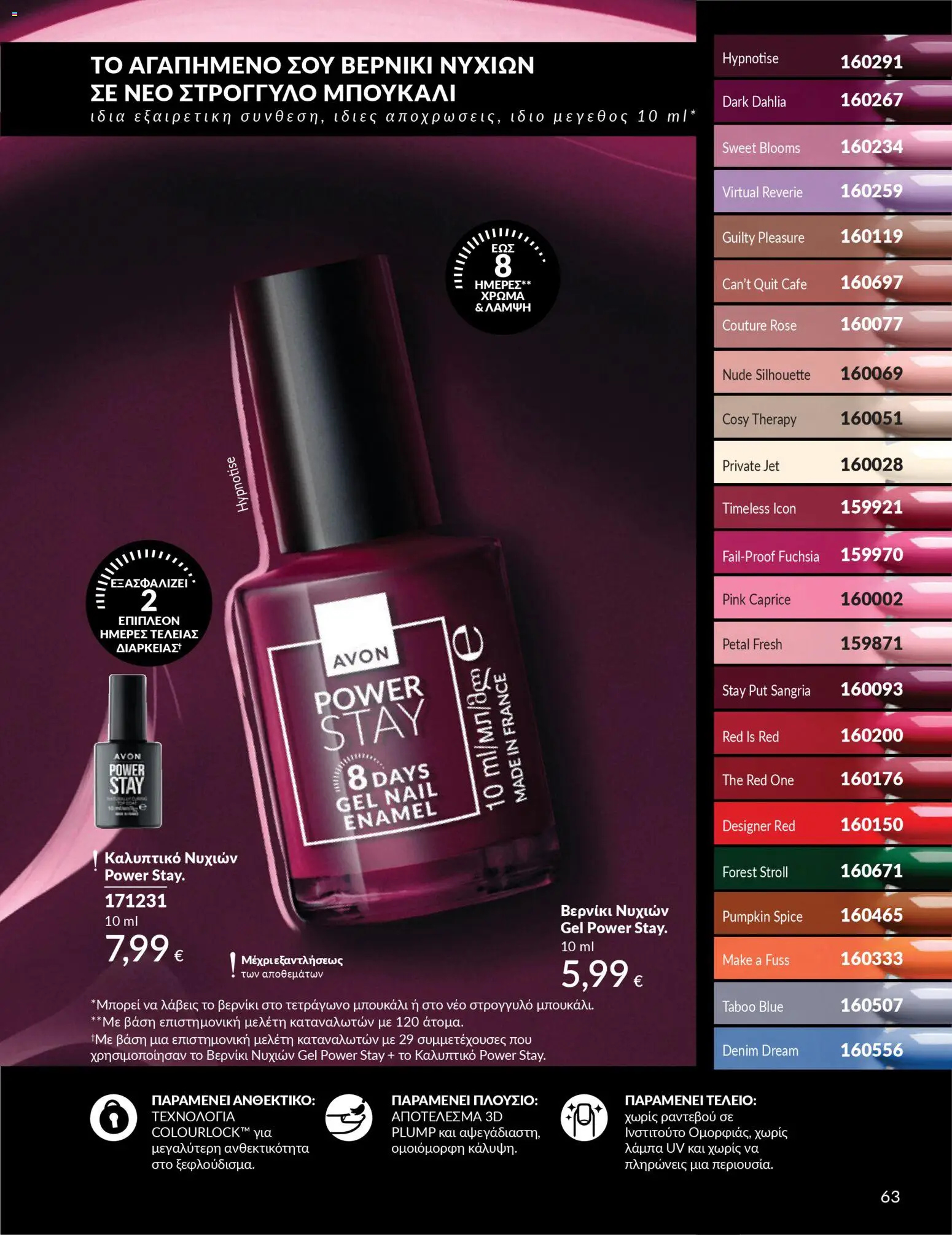  | Σελίδα: 63 | Προϊόντα: Βερνίκι νυχιών, Βερνίκι
