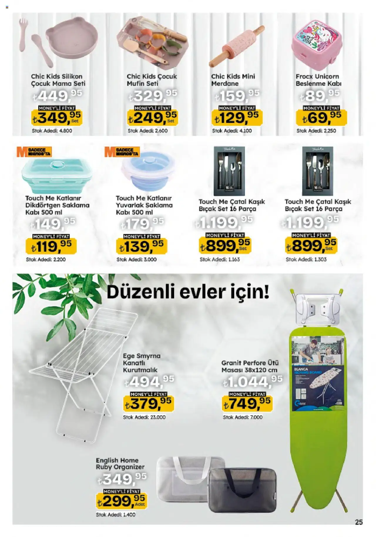 Migros Katalog - 5M Migroskop Dijital - 21.08.2025 tarihinden itibaren geçerlidir | Sayfa: 25 | Ürünler: Kurutmalık, Çatal, Ütü
