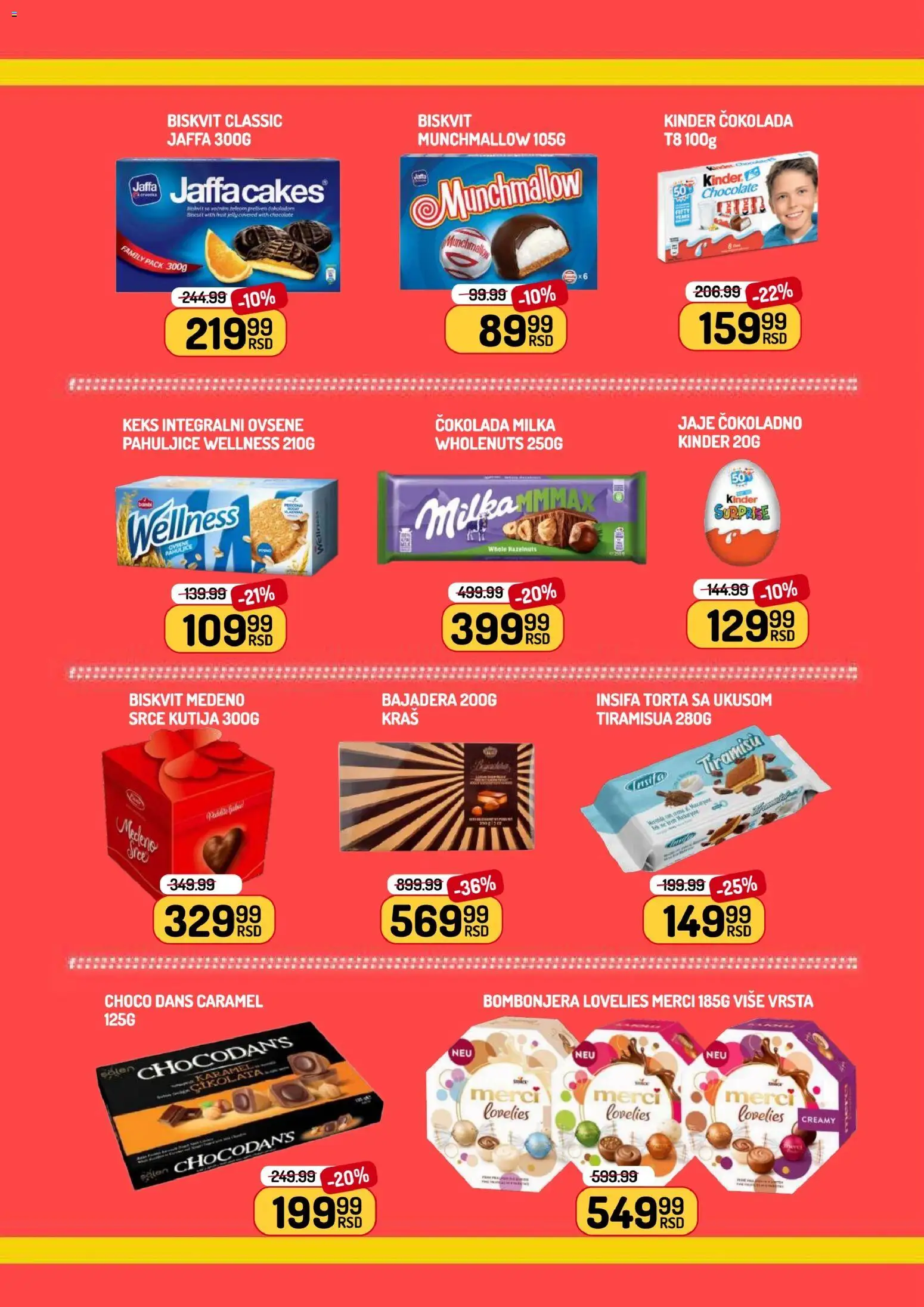 Aman katalog - važi od 13.02.2026 | Strana: 10 | Proizvode: Milka, Keks, Pahuljice, Merci