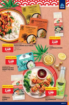 Volantino Aldi del 15.09.2025 | Pagina: 19 | Prodotti: Pollo, Riso, Piatto, Bottiglia
