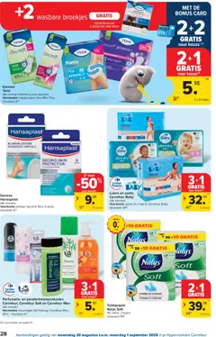  | Pagina: 28 | Producten: La, Pads, Gel, Deodorant