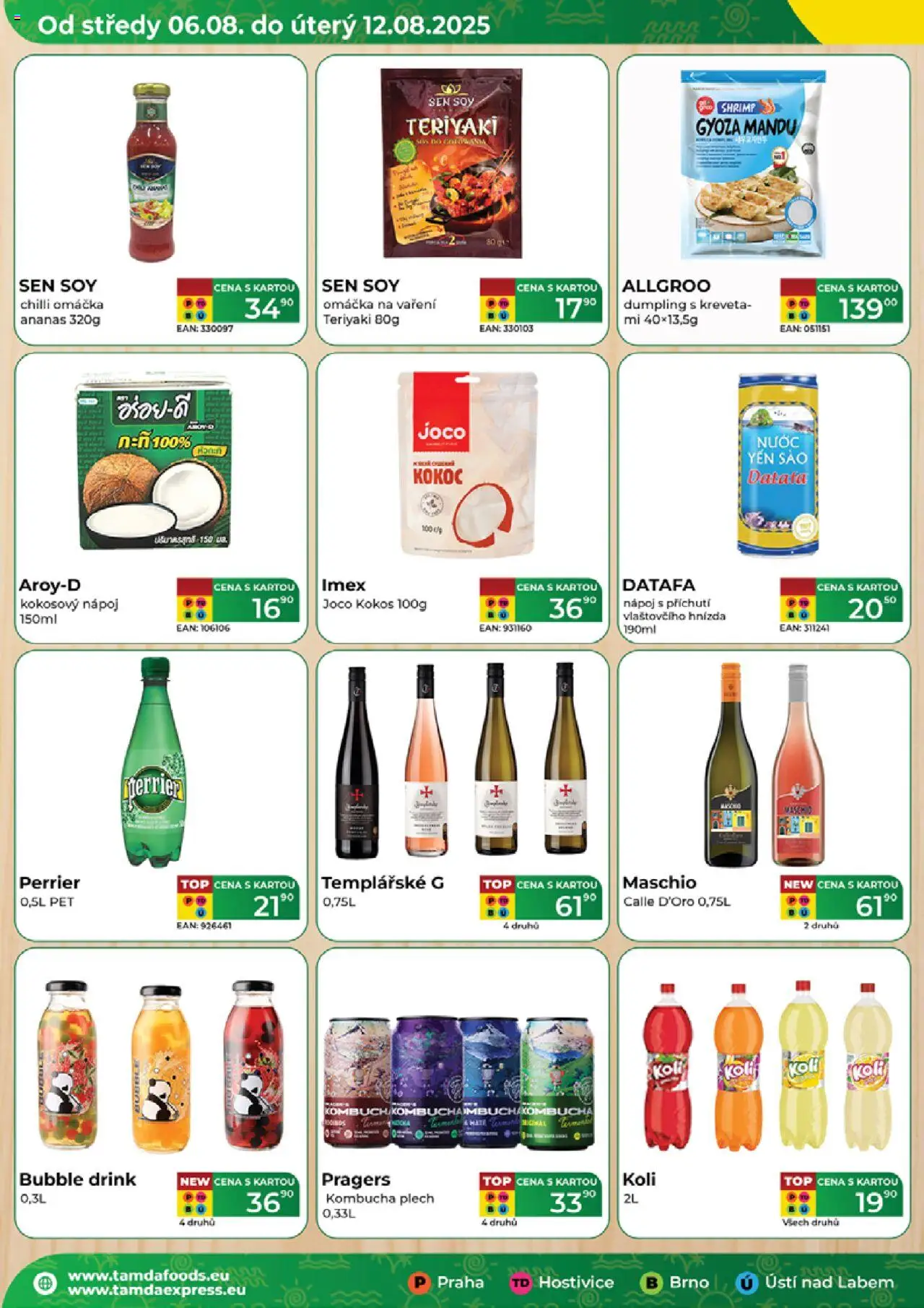 Tamda Foods leták od 06.08.2025 | Strana: 4 | Produkty: Ananas, Gyoza, Plech, Kokos