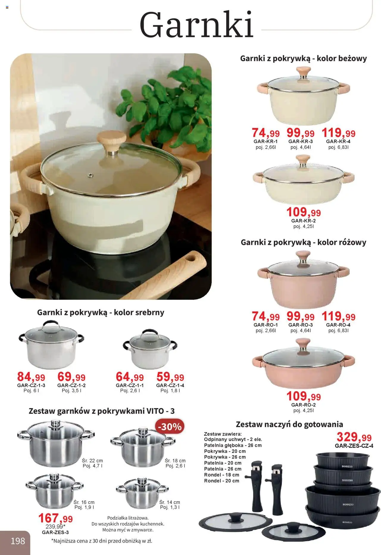 Bodzio Katalog od 01.10.2025 | Strona: 198 | Produkty: Garnki, Patelnia