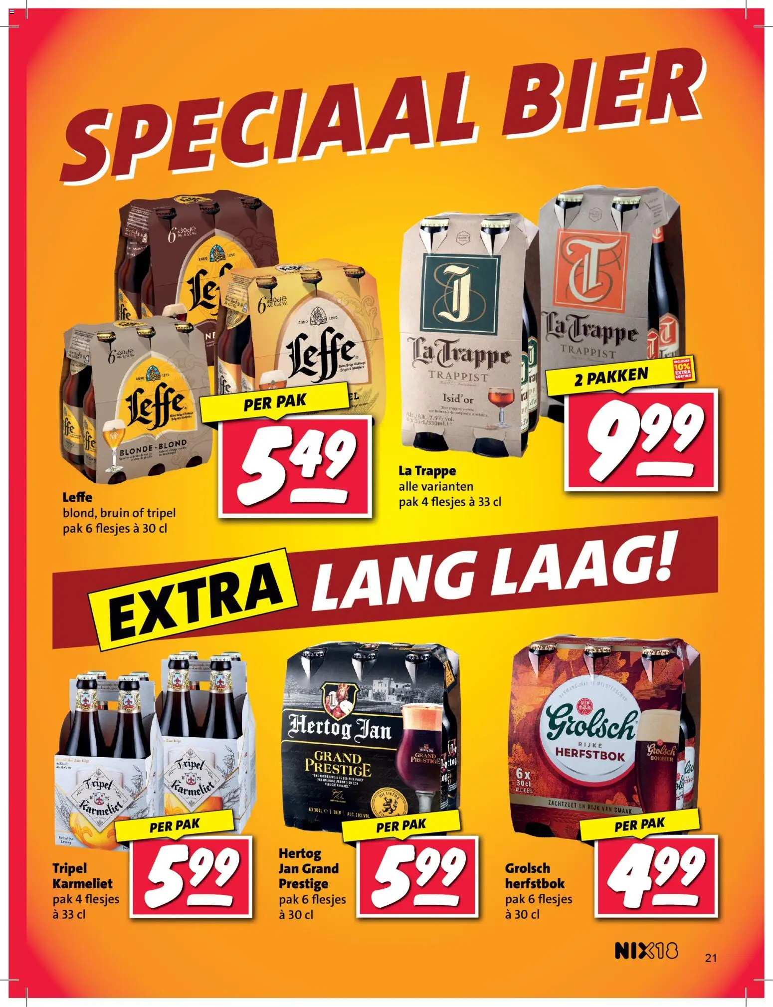 {H1} | Pagina: 21 | Producten: Bier, La