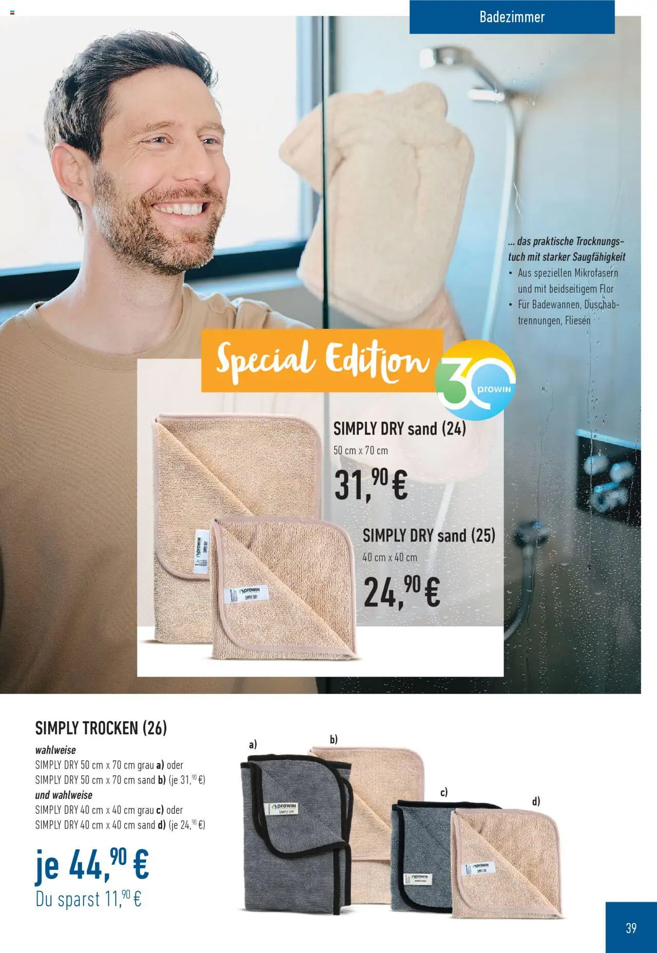 Katalog ProWin Juli/Dezember 2025 - gültig ab dem 01.07.2025 | Seite: 39