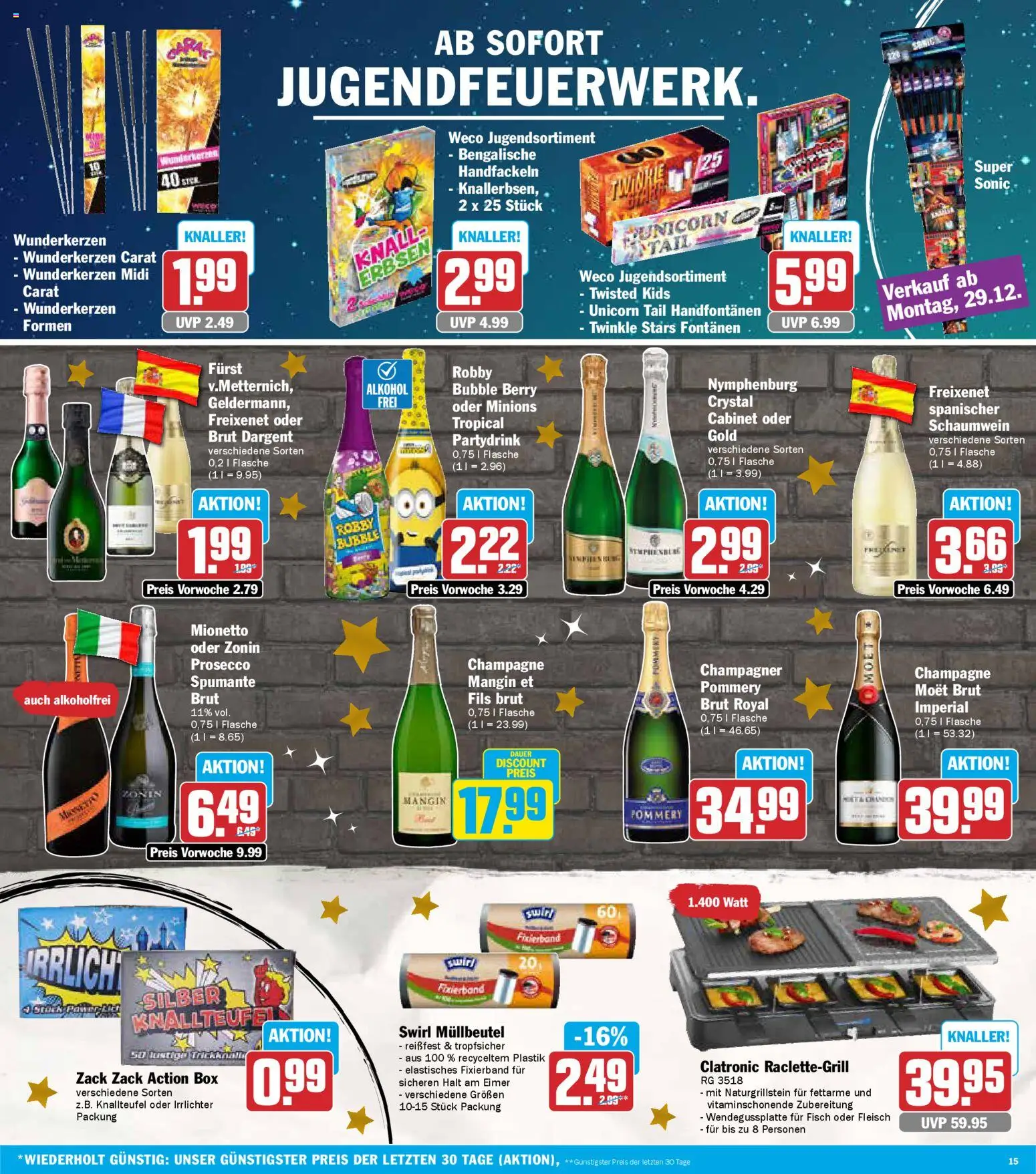 AEZ Prospekt 	 – gültig ab 22.12.2025 | Seite: 15 | Produkte: Box, Fisch, Brut dargent, Fleisch