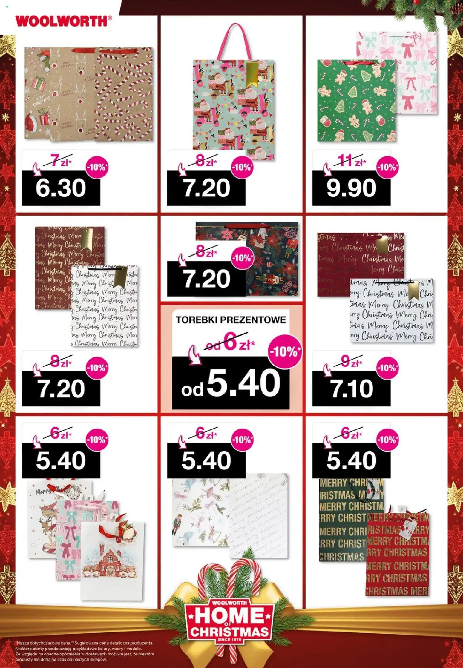 Woolworth Gazetka - Katalog świąteczny od 21.11.2025 | Strona: 75 | Produkty: Torebki