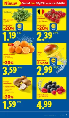 Mango, los, 2 stuks - Voorbeeld van een folder van Lidl, geldig van 30.03.2026 | Pagina: 5