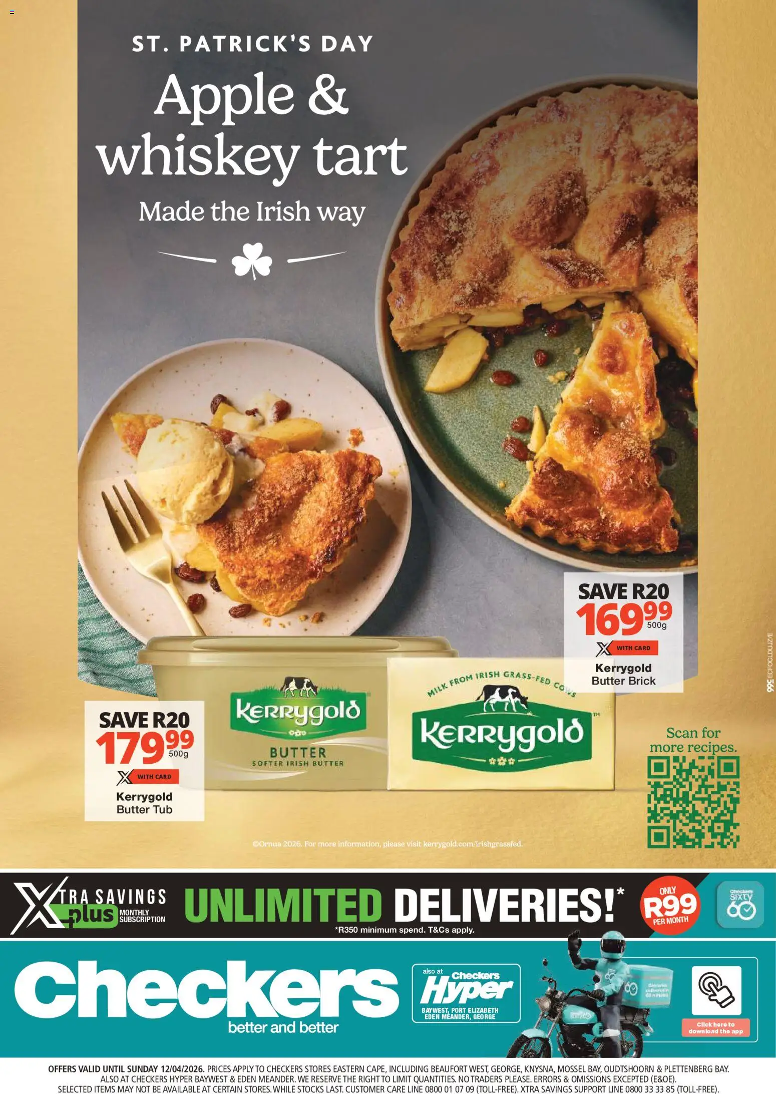 New Checkers catalogue – valid from 12.03.2026 | Page: 1 | Products: Milk, Butter, Whiskey