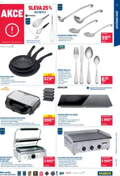 Náhled letáku Makro leták - Spotřební zboží od 14.01.2026 | Strana: 3 | Produkty: Indukční vařič, Sendvičovač, Zásuvka, LED