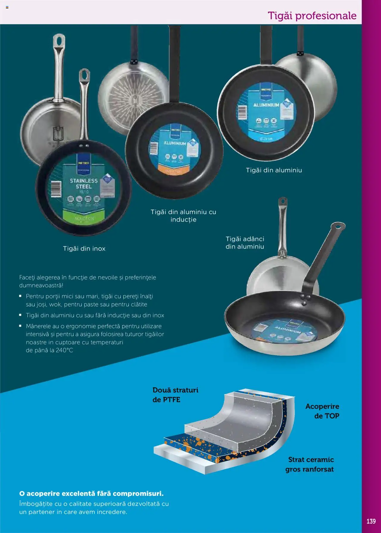 Noul catalog Metro – valabil de la 17.09.2025 | Pagină: 139 | Produse: Top, Mici, Clătite, Paste