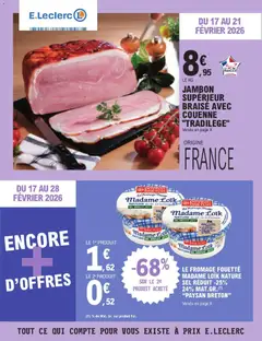 E.Leclerc - Prévisualisation de E.Leclerc - Prospectus valide à partir de 17.02.2026