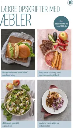 Spicy æble chutney med ingefær og stegt flæsk, Spicy apple chutney with ginger and fried pork. gyldig fra 01.12.2025 | Side: 9 | Produkter: Ingefær, Æbler, Grønkål