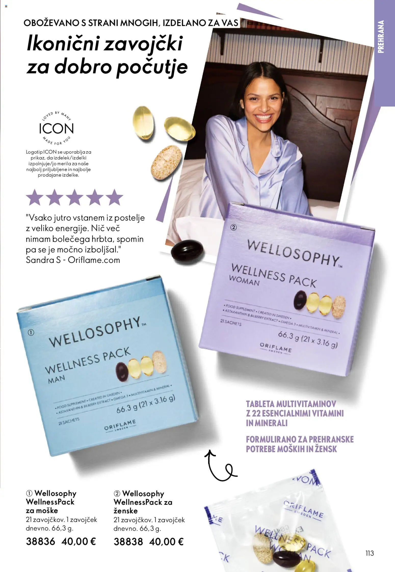 Novi Oriflame katalog ponudbe – veljaven od 01.04.2026 | Stran: 113