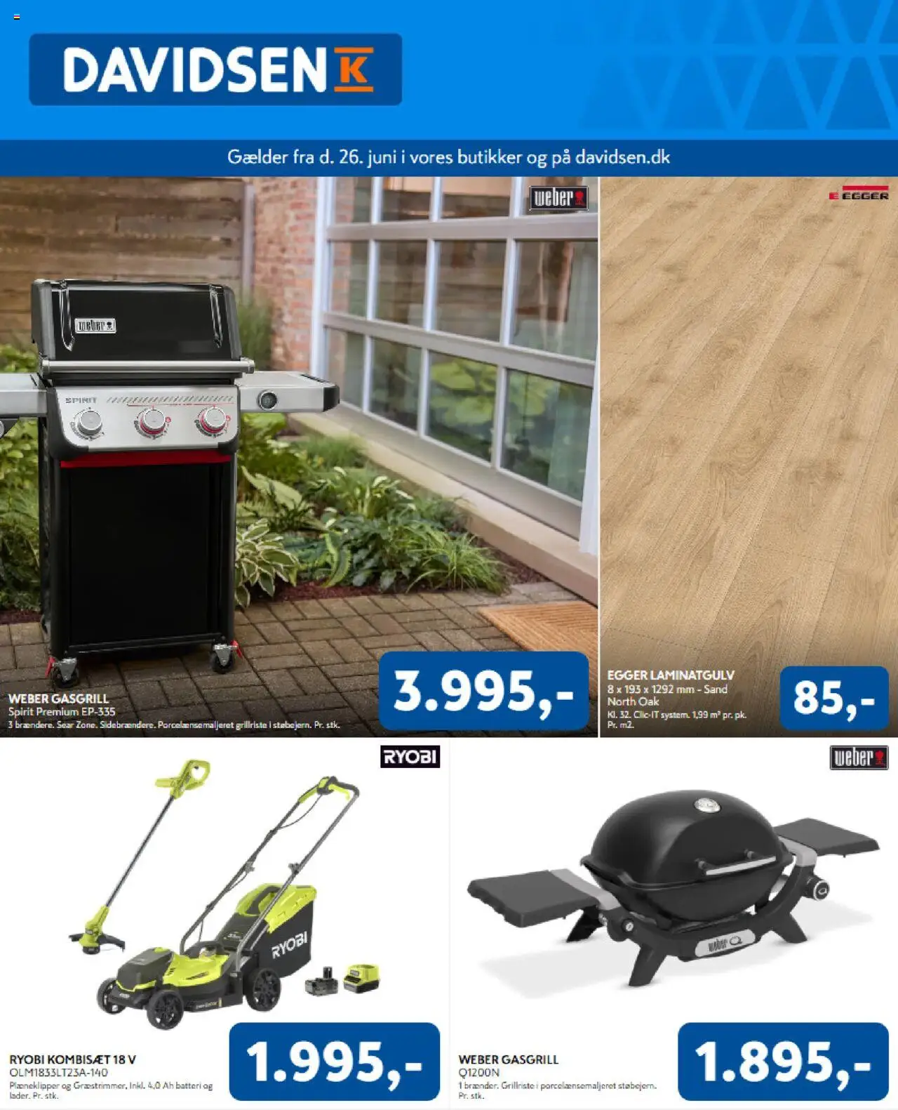 Davidsen Tilbudsavis gyldig fra 26.06.2025 | Side: 1 | Produkter: Batteri