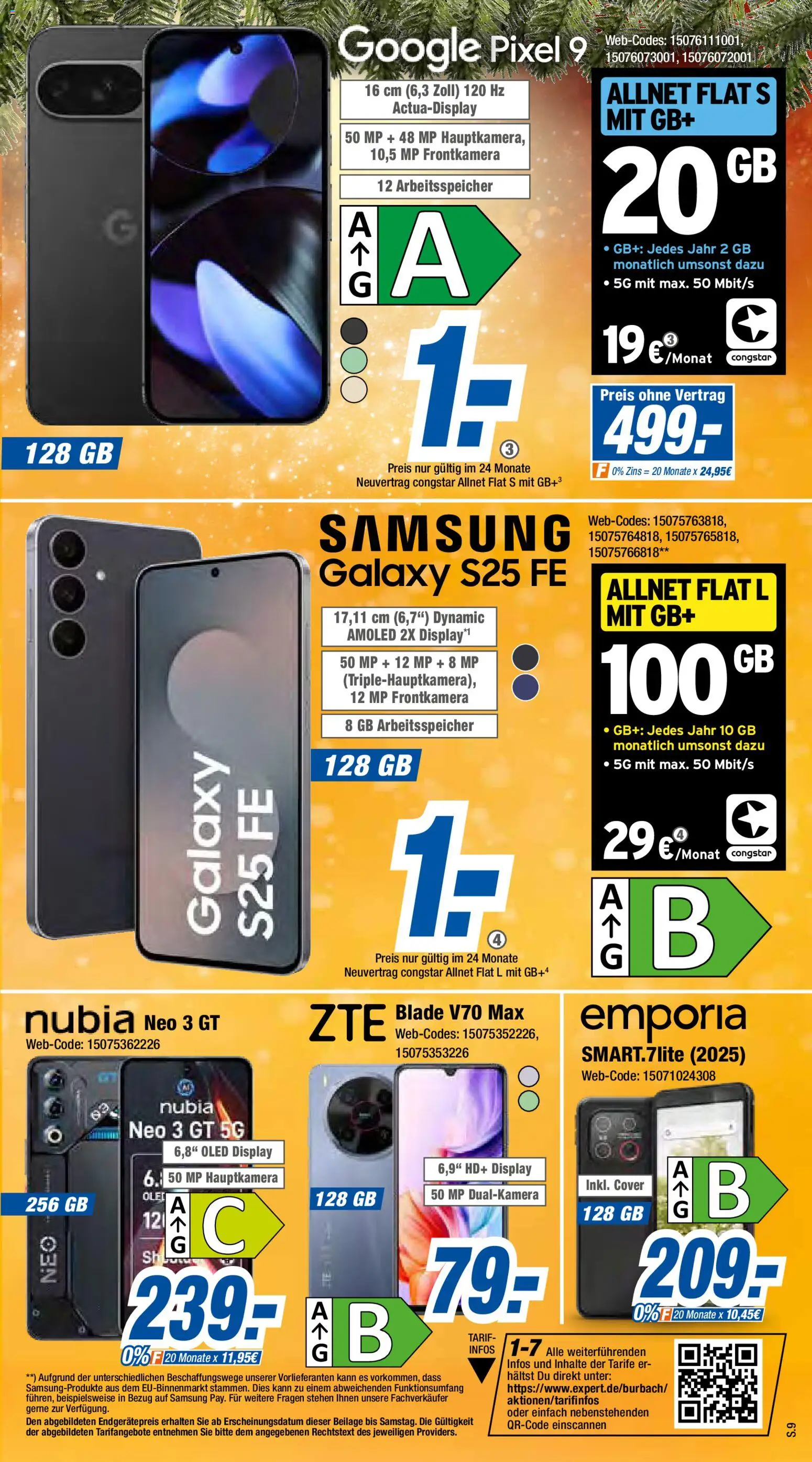 Expert  Aktuelle Beilage – gültig ab 15.12.2025 | Seite: 9 | Produkte: Samsung