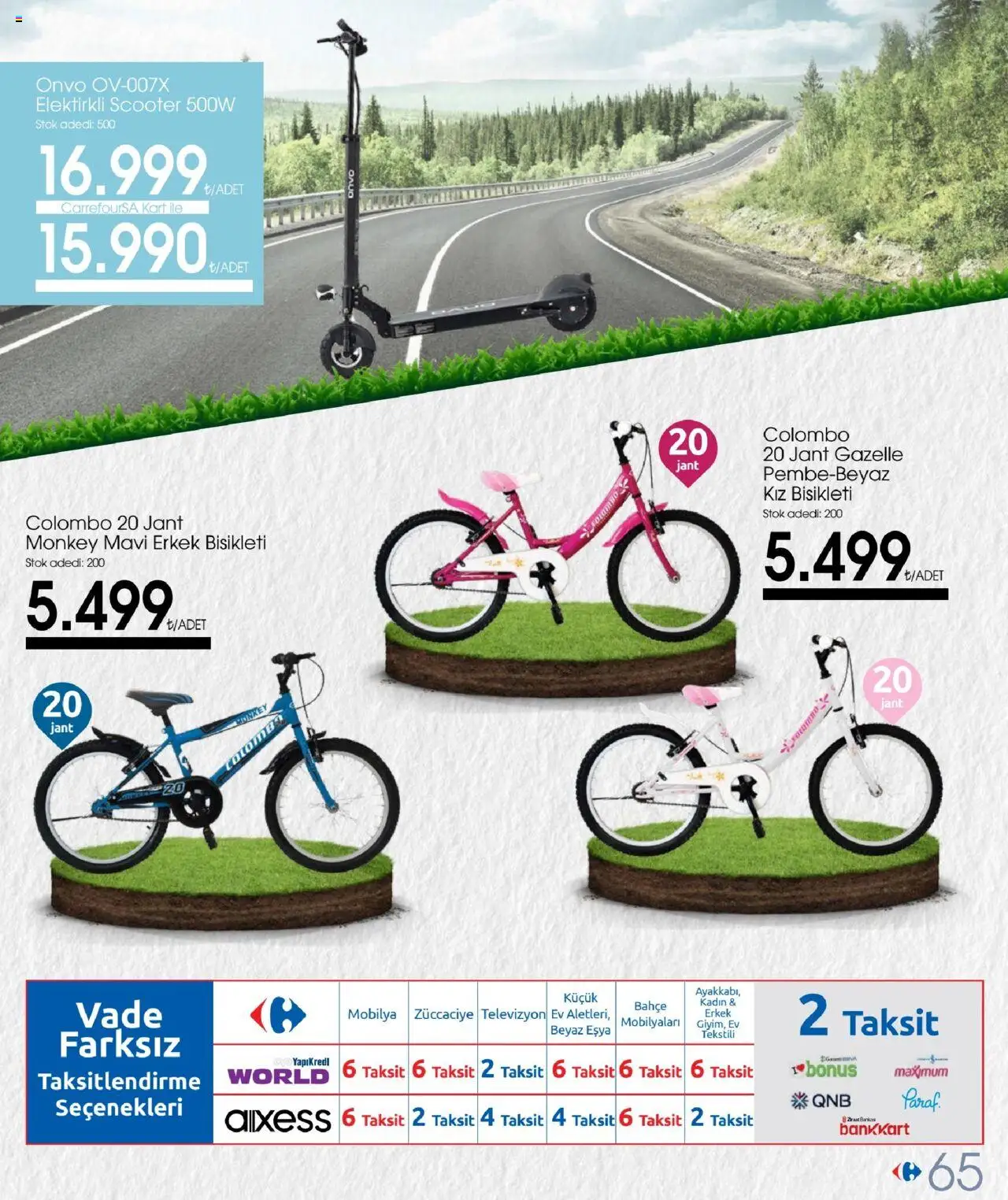 CarrefourSA - Tatil Katalogu  - 02.06.2025 tarihinden itibaren geçerlidir | Sayfa: 65 | Ürünler: Televizyon