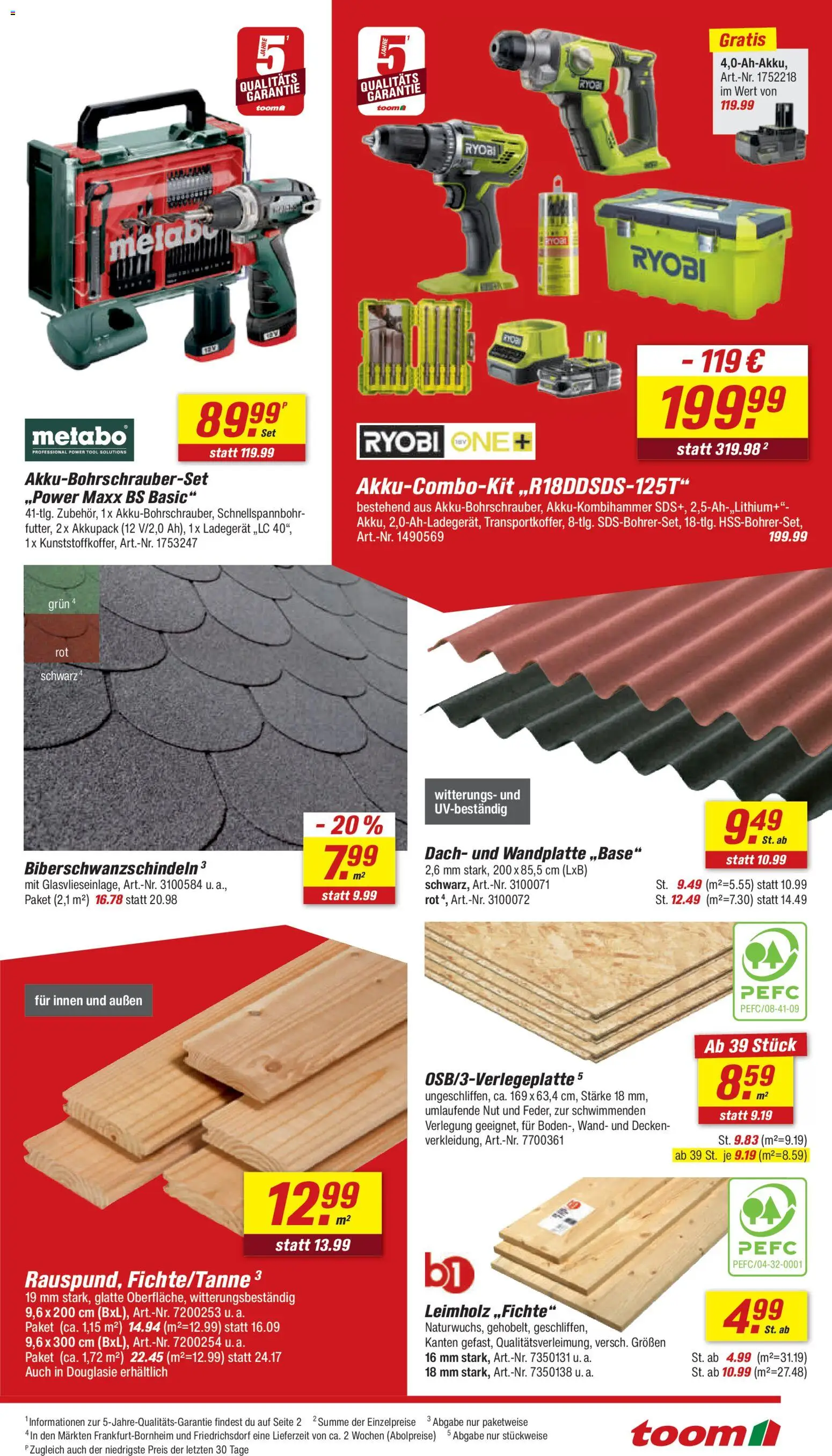 Toom Baumarkt Prospekt 	 – gültig ab 21.03.2026 | Seite: 13 | Produkte: Ladegerät