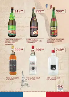 SuperVERO Belle France proizvodi iz Francuske  - pregled SuperVERO kataloga - važi od 07.11.2025 | Strana: 10 | Proizvode: Džin, Viski, Cider, Jabuke