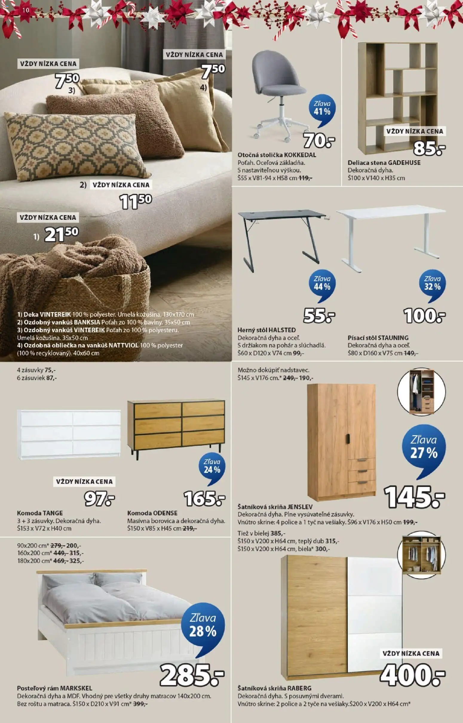 Nové JYSK akcie – leták je platný od 01.12.2025 | Strana: 10