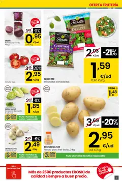 Vista previa Eroski - Quieres ahorrar conmigo válido desde el 26.03.2026 | Página: 3 | Productos: Παγωμένο τσάι