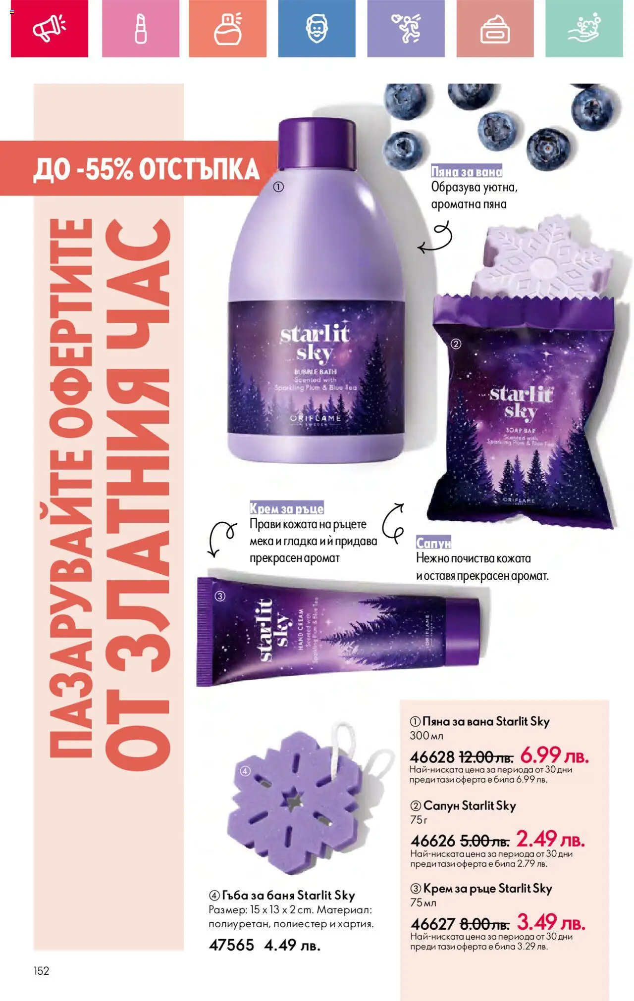  | Страница: 152 | Продукти: Вана, Крем, Крем за ръце, Аромат