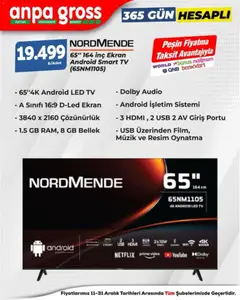 11.12.2025 tarihinden itibaren geçerli olan Anpa Gross kataloğu önizlemesi | Sayfa: 2 | Ürünler: TV, USB