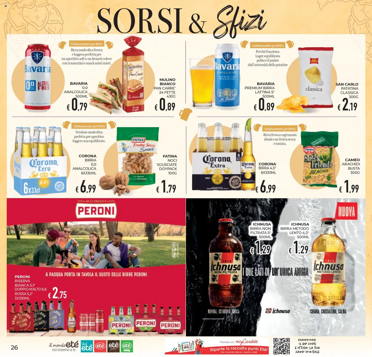 Volantino Eté del 24.03.2026 | Pagina: 26 | Prodotti: Tè, Patatine, Arachidi, Aperitivo