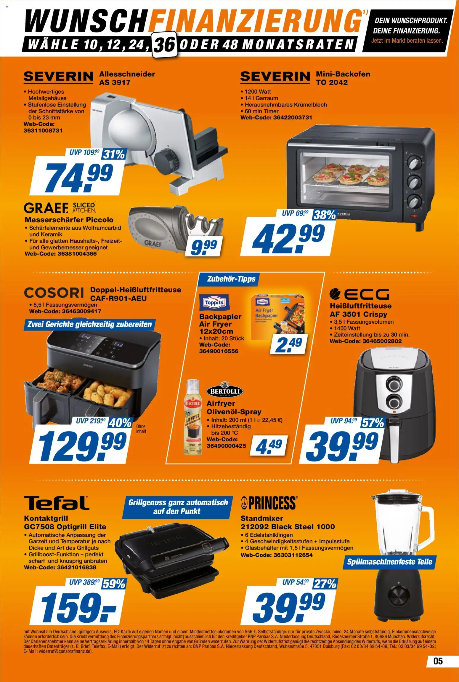 Expert Prospekt 	 – gültig ab 27.02.2026 | Seite: 5 | Produkte: Heißluftfritteuse