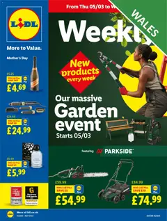 Preview of Lidl - Lidl Weekly Wales valid from 05.03.2026
