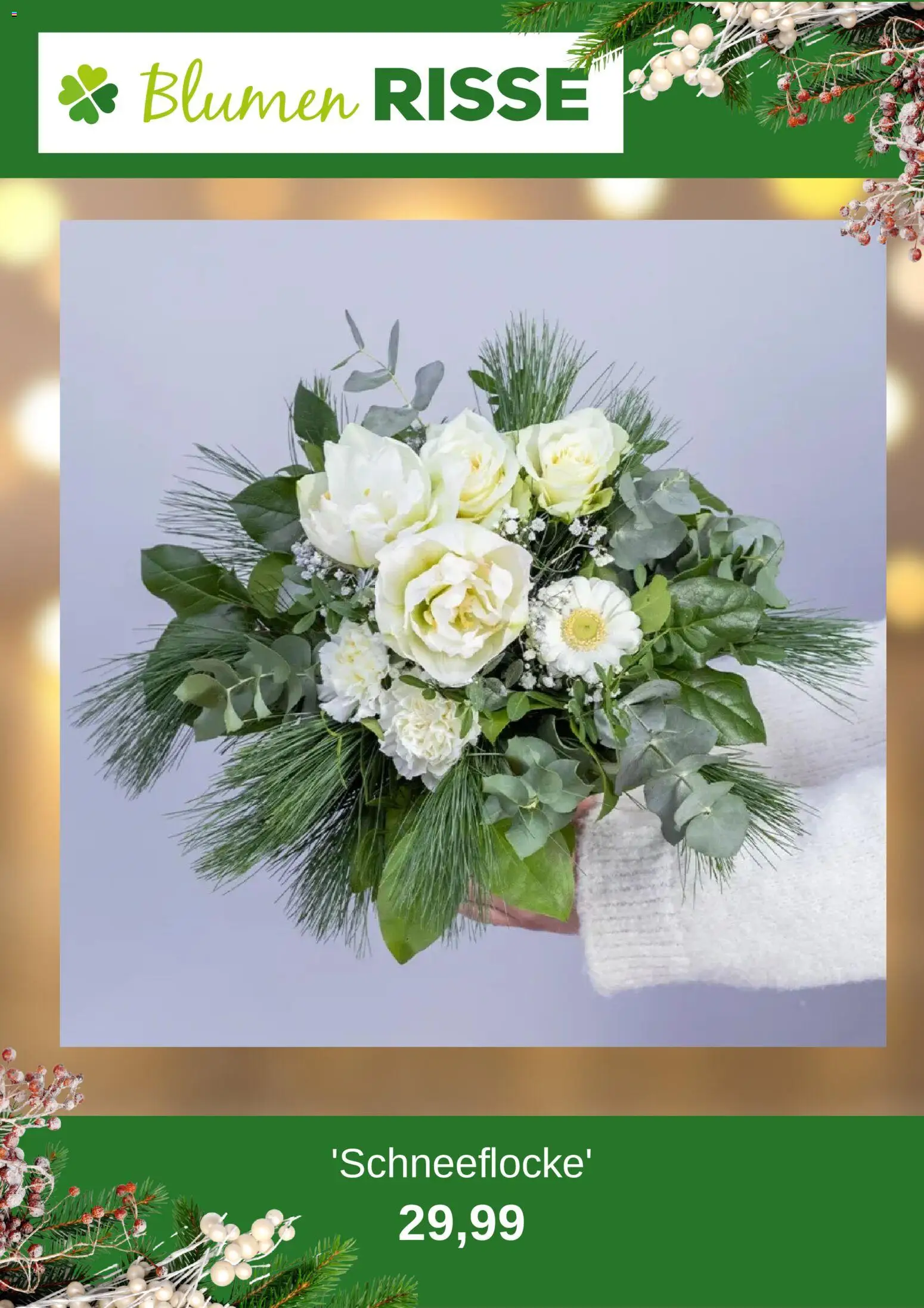 Blumen Risse Prospekt 	 – gültig ab 24.11.2025 | Seite: 4 | Produkte: Blumen