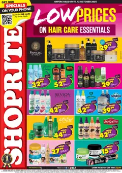 Shoprite specials catalogue – valid from 01.10.2025