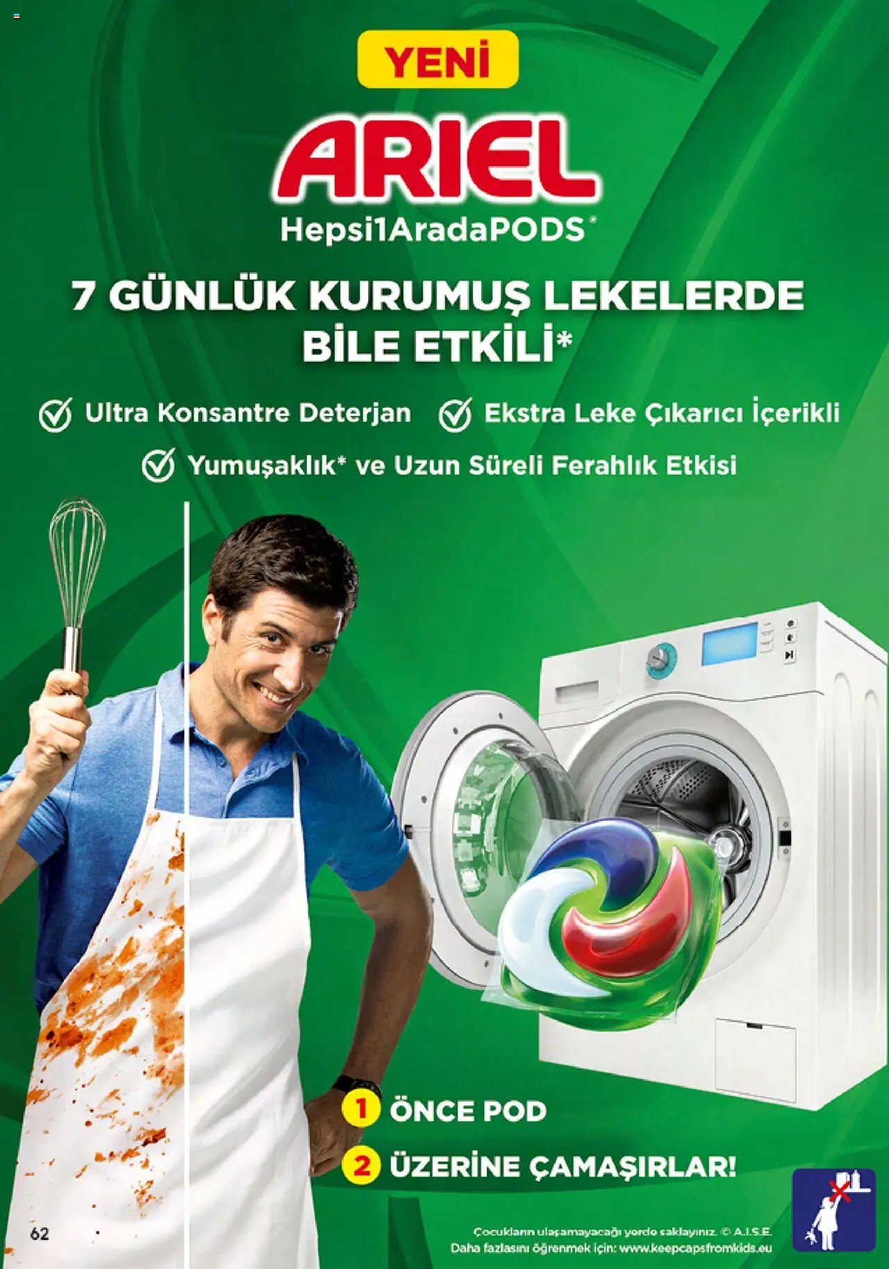 Migros Katalog - Migroskop - 25.09.2025 tarihinden itibaren geçerlidir | Sayfa: 62 | Ürünler: Leke çıkarıcı, Deterjan