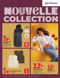 Auchan - Prévisualisation de Auchan prospectus valide à partir de 07.10.2025 | Page: 57 | Produits: Doudoune femme, Gilet, Veste, Doudoune