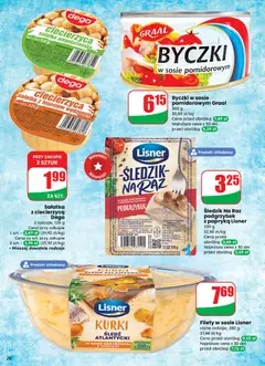 Pogląd oferty "ciecierzyca sałatka wegetariańska, Sałatka z ciecierzycą, 125 g." - ważna od 05.11.2025 | Strona: 28