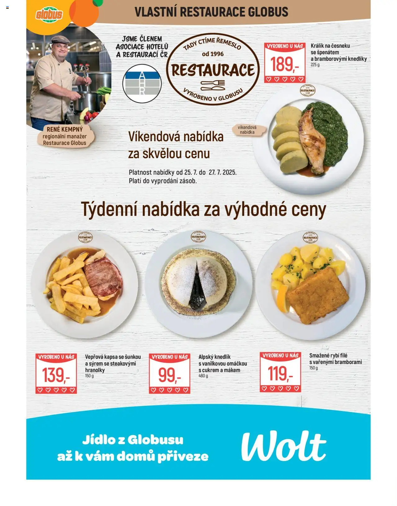 Globus leták - Liberec od 23.07.2025 | Strana: 7 | Produkty: Králík, Hranolky, Rybí filé, File
