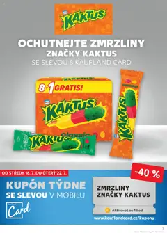 Kaufland leták od 16.07.2025 | Strana: 7 | Produkty: Zmrzliny