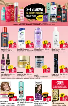 Náhled letáku TETA Drogerie leták od 09.10.2025 | Strana: 10 | Produkty: Syoss, Ziaja, Head & Shoulders, Maska