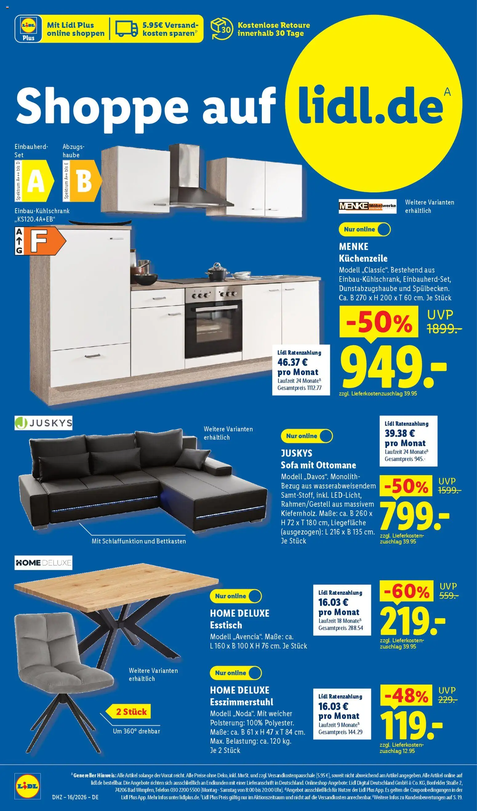 Lidl Německo leták od 13.04.2026 | Strana: 2 | Produkty: Telefon, Deluxe