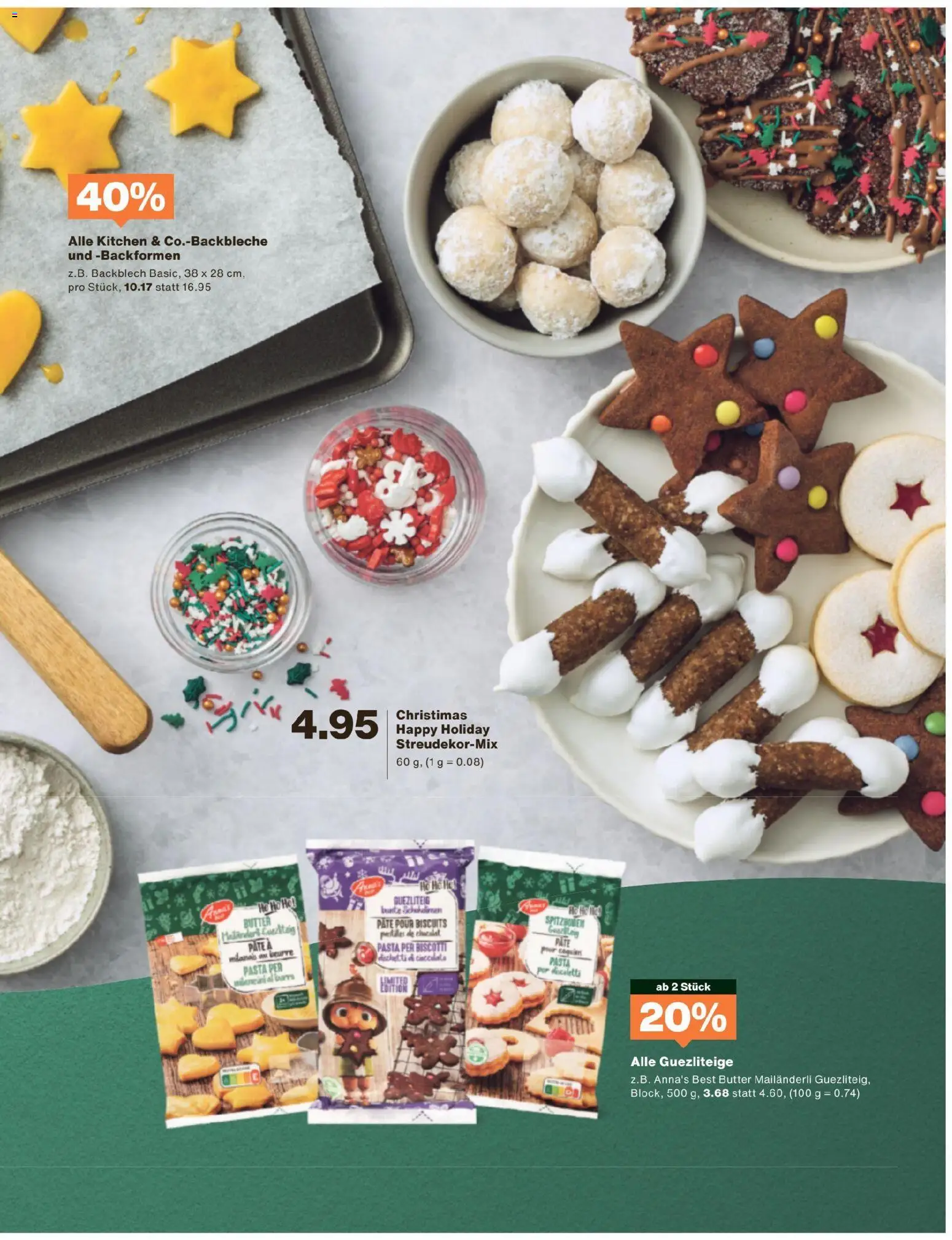 Migros Magazin – gültig ab 10.11.2025 | Seite: 3 | Produkte: Butter, Pasta