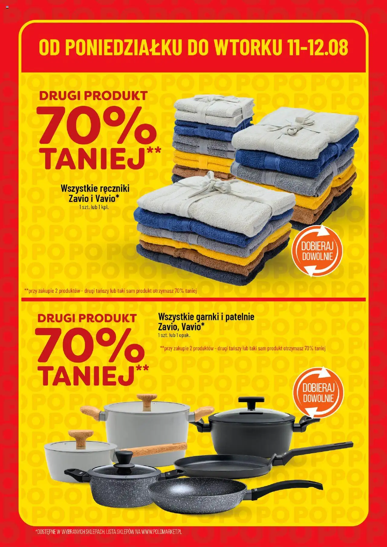 POLOmarket Gazetka - Super Hity od 11.08.2025 | Strona: 6 | Produkty: Patelnie, Garnki