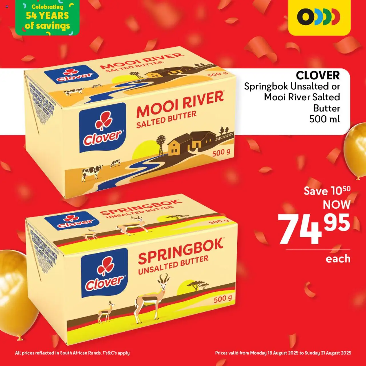Makro Birthday Deals Baking │ valid from 18.08.2025 | Page: 8 | Products: Butter