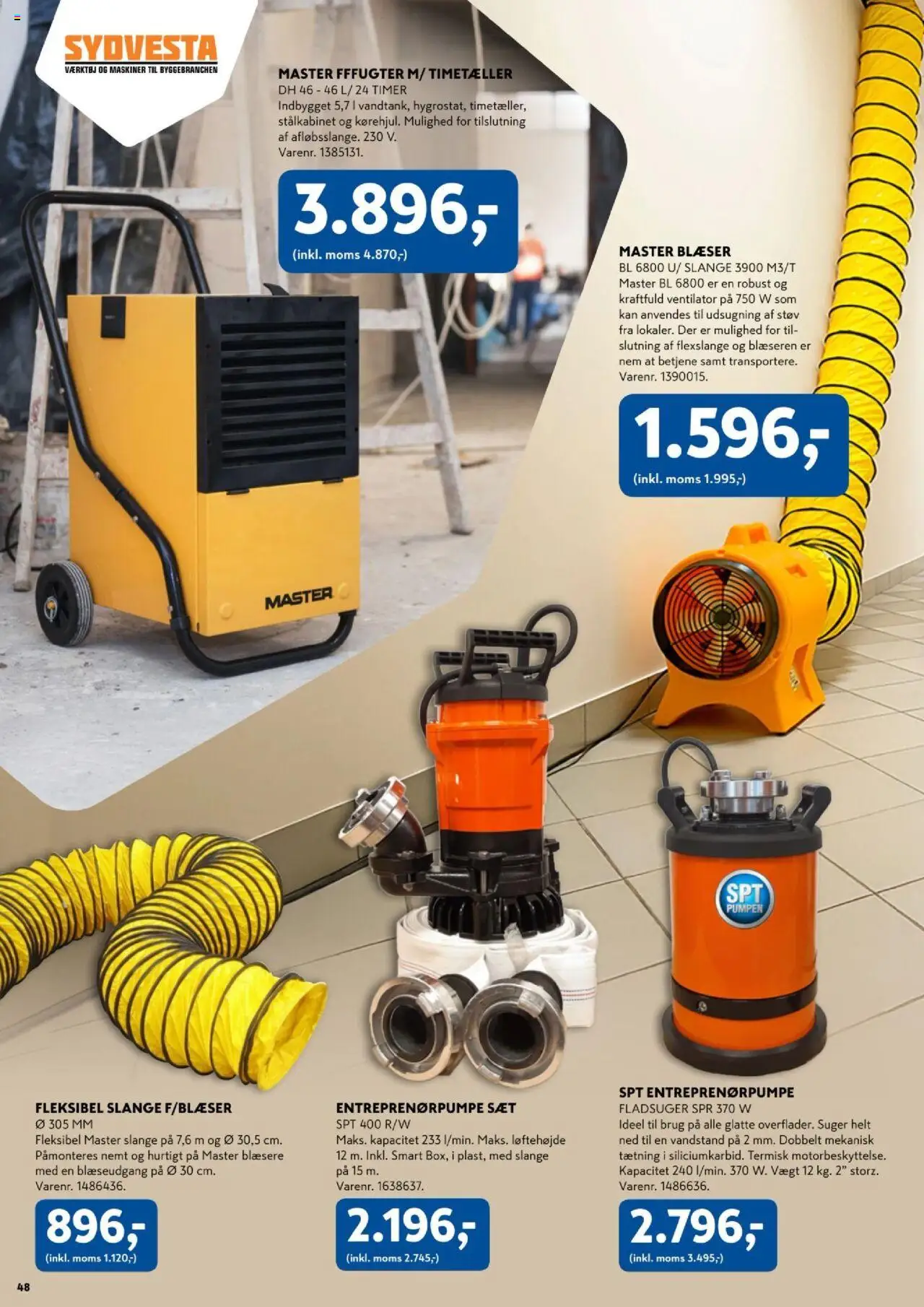 Davidsen Tilbudsavis gyldig fra 23.03.2025 | Side: 48 | Produkter: Blæsere, Ventilator, Søm