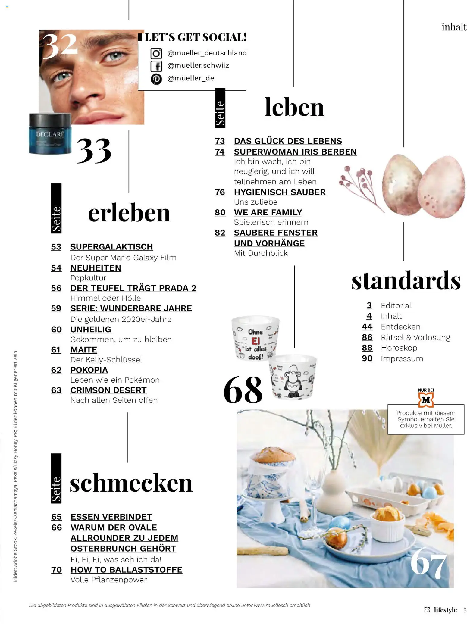 Müller aktionen Magazin – gültig ab 01.03.2026 | Seite: 5 | Produkte: Bilder